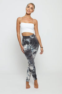 PRINTED TIE DYE LEGGINGS